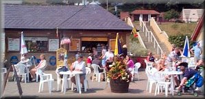 Cafe on the promenade at Filey