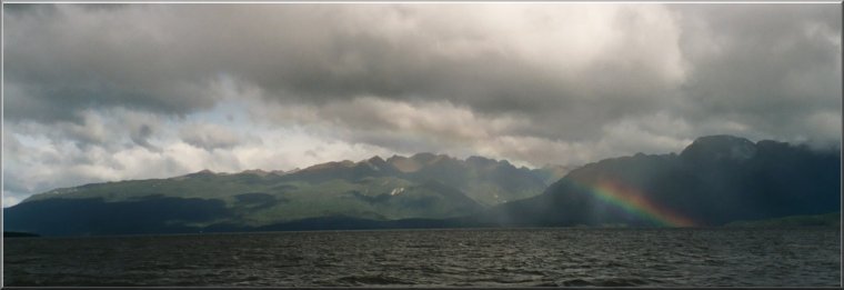 Lake Te Anau in a sombre mood