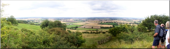 View from the Minster Way above Bishop Wilton