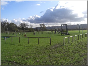 The children's play ground as we reached Ampleforth