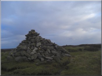 Cairn on one of the Two Howes