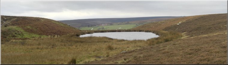 Duck shooting pond on the moor above Goathland