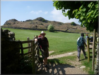 Heading up Little Langdale towards Stang End