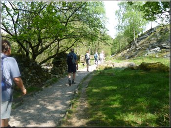 Following the track from Chapel Stile to Elterwater