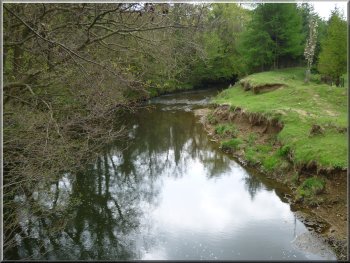 River Derwent from the footbridge