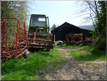 Machinery at Mowthorpe farm