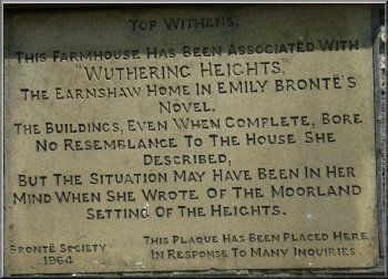 Information plaque at Top Withins