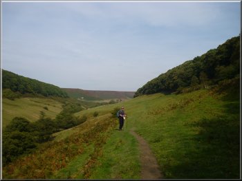The path into the Hole-of-Horcum