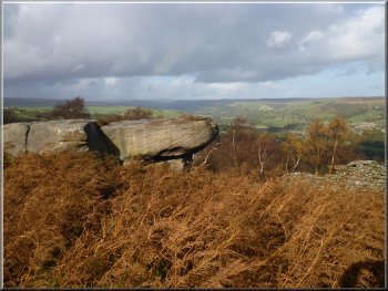 Looking across Nidderdale from the end of Guise Cliff