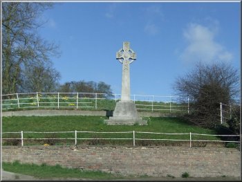The war memorial in Burton Agnes