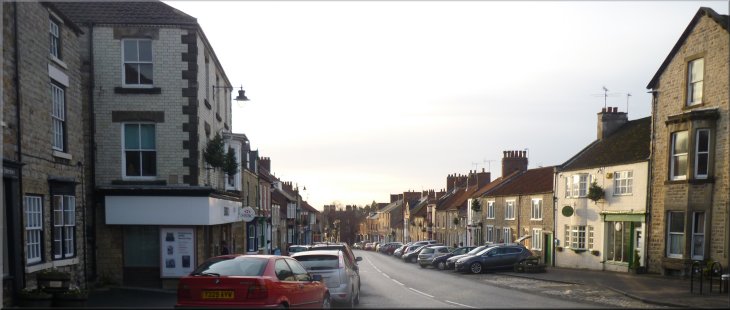 The main street in Kirkbymoorside