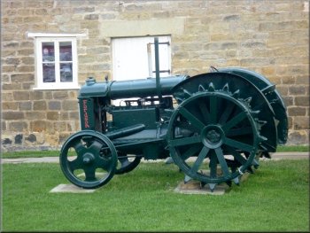 Tractor at the Ryedale Folk Museum