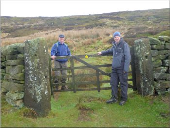 The gate onto the open moor