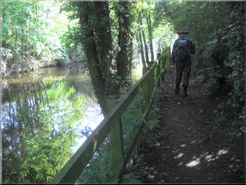 Tow path by the Milby Cut
