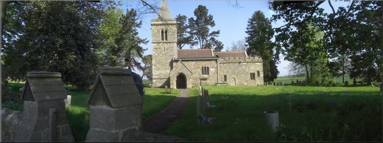 All Saints Church at Kirby Hill near Boroughbridge