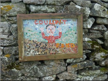 Nursery rhyme mosaic on the Bartle Trail