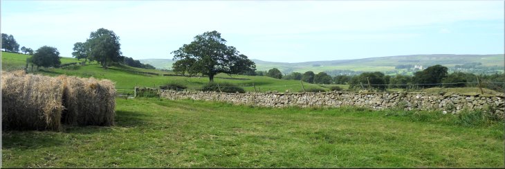 Looking back along the old by-way from Wanlass Farm