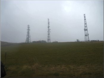 Radio masts on Pale Heights