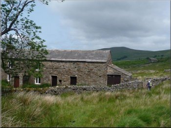 The old farmstead at Blake Mire