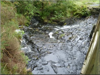 The outlet stream at High Dam