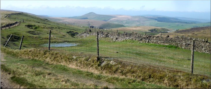 A more distant view of Shutlingsloe about 3.5km south of us