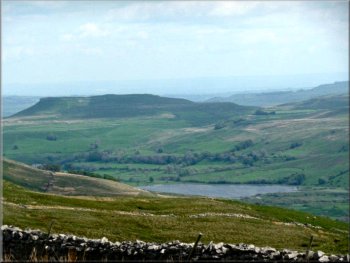 Semerwater and Addlebrough from Cam High Road