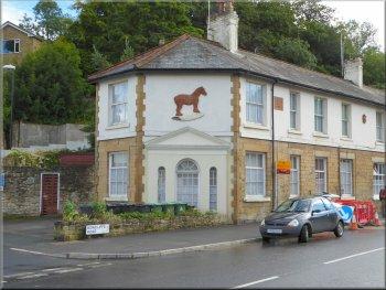 The old Bay Horse Inn closed in 1968, now a private house