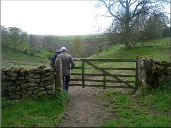 Setting off through the gate