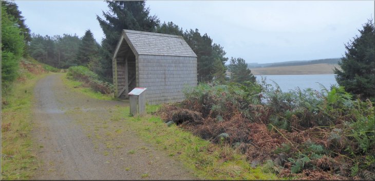 Robin's Hut next to the Lakeside Way