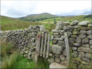 Looking west from the stile at map ref. SD 859 915