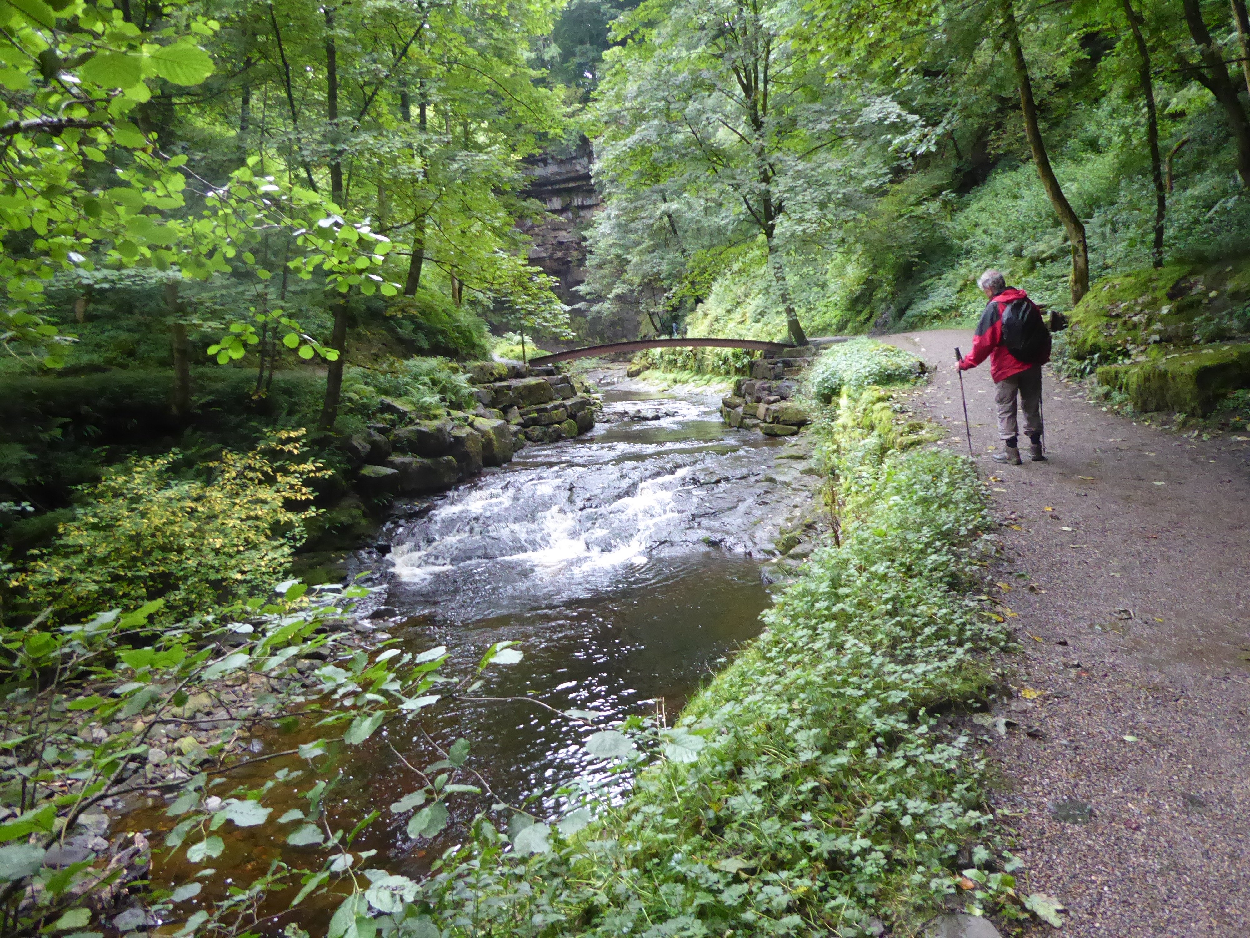 Path by Hardraw Beck to the waterfall