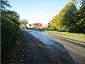 Middlecave Road heading from the junction with Mount Crescent