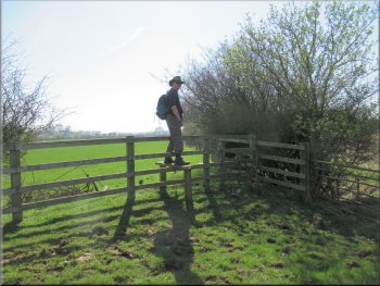 Stile out of the last horse paddock