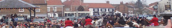 Boxing Day hunt from Easingwold Market Square