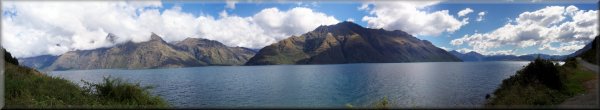 Lake Wakatipu south of Queenstown