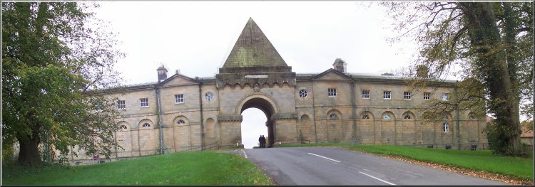 The gate-house on the avenue at Castle Howard