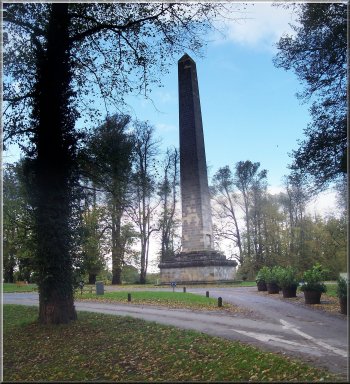The obelisk at Castle Howard