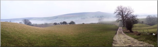 Coverdale filling with the evening mist