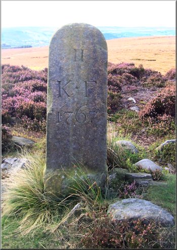 Knaresborough Forest boundary stone