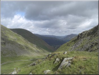 Looking towards Ulswater from the Kirstone pass