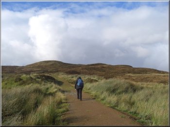 Moorland path to Armadale Hill