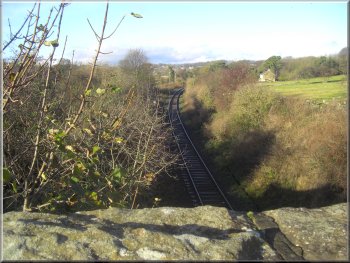 Road bridge over the Wensleydale railway at Harmby