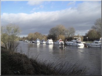 Moorings on the River Ouse
