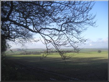 View from the path near High Caythorpe