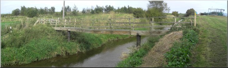 Public right of way across the Beverley & Barmston Drain
