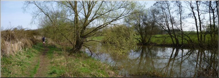 The River Derwent downstream of Kirkham