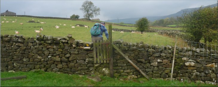 One of many stiles on the path up Arkengarthdale