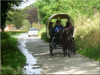 Carriage rides from the visitor centre down Thornton Dale