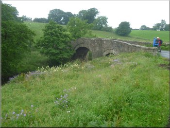 Bridge over the River Bain at the outlet to Semer Water