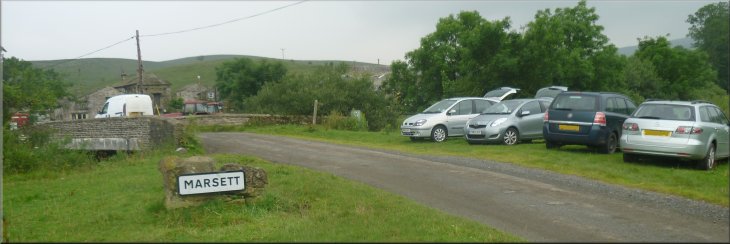 Back at our parking spot in Marsett next to Bardale Beck